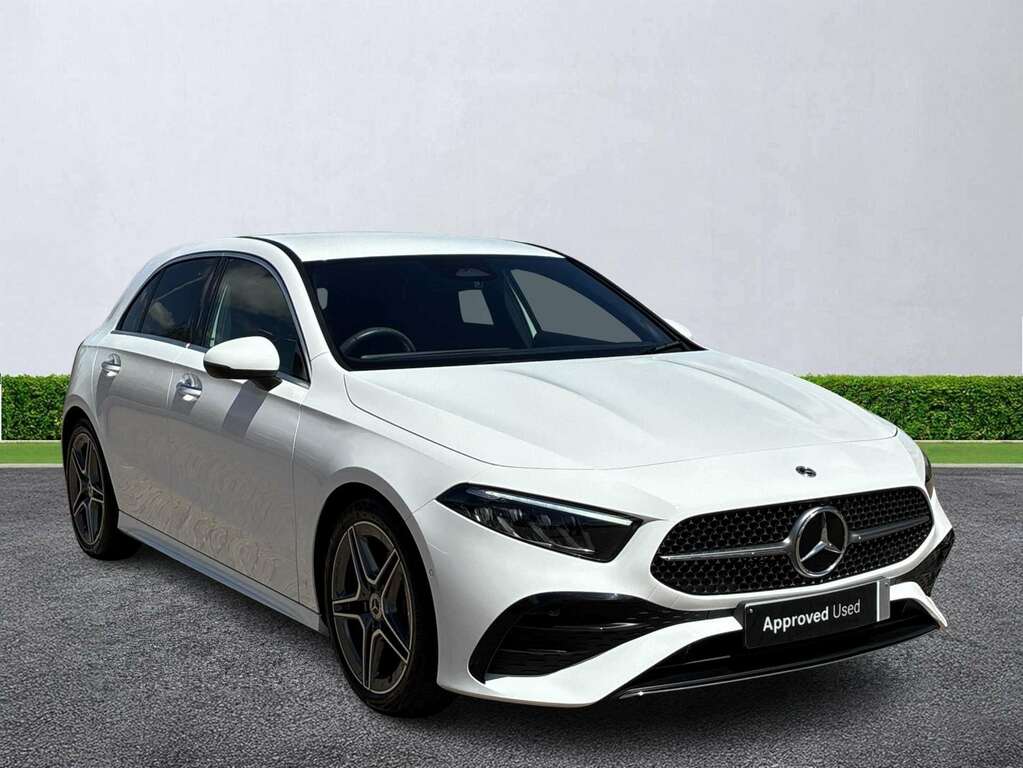 Mercedes-Benz A Class A180 Amg Line Premium White