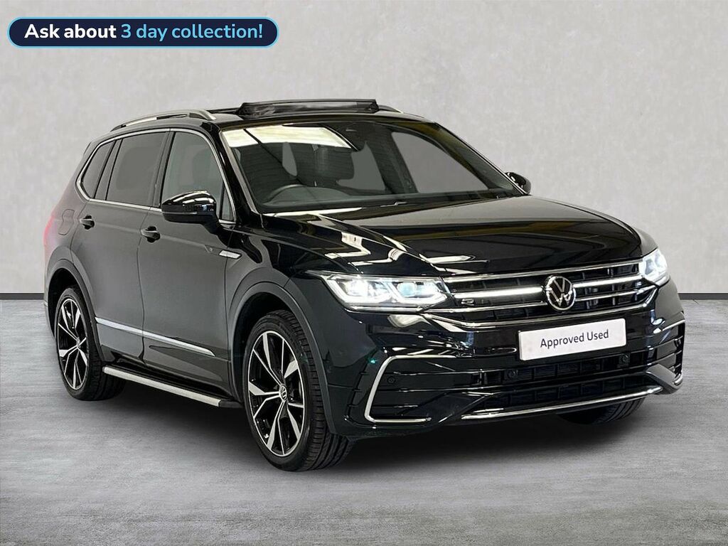 Volkswagen Tiguan Allspace 2.0 Tdi R-line Suv Dsg 4Motion Euro 6 PF72YTS Black
