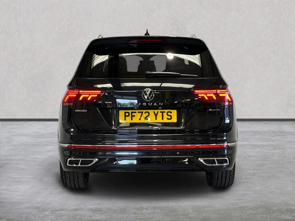 Volkswagen Tiguan Allspace 2.0 Tdi R-line Suv Dsg 4Motion Euro 6 PF72YTS Black #4