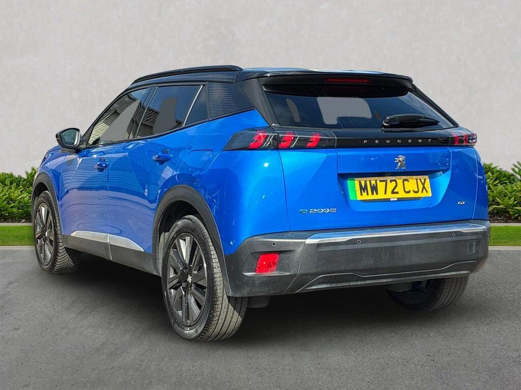 Peugeot e-2008 50Kwh Gt Premium Suv 7Kw Charge MW72CJX Blue #2