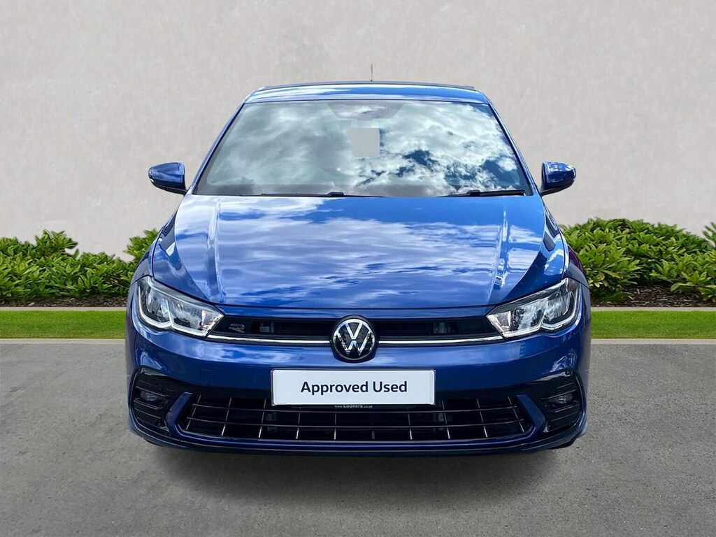 Volkswagen Polo 1.0 Tsi R-line Hatchback Dsg Euro 6 S LC72PFY Blue #5