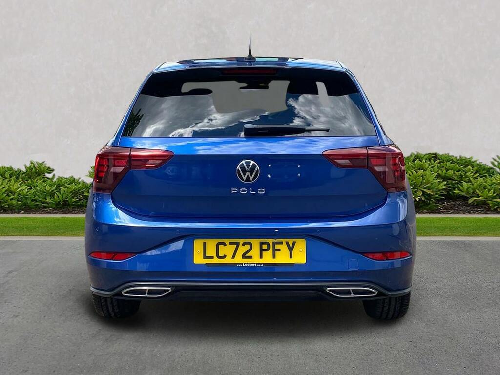 Volkswagen Polo 1.0 Tsi R-line Hatchback Dsg Euro 6 S LC72PFY Blue #4