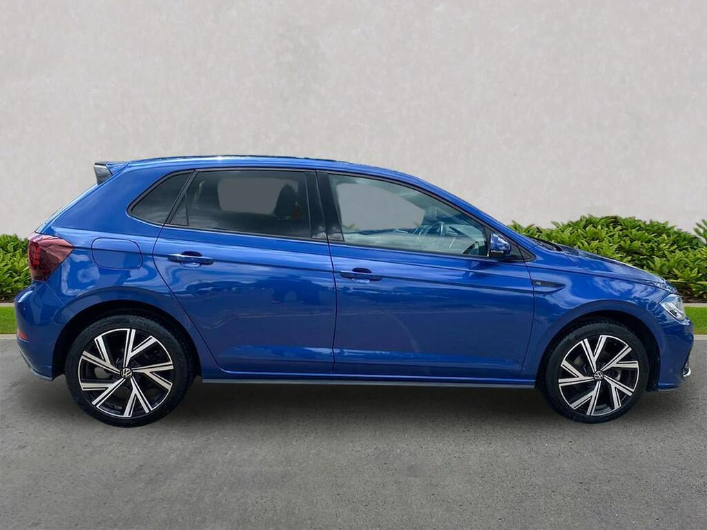 Volkswagen Polo 1.0 Tsi R-line Hatchback Dsg Euro 6 S LC72PFY Blue #3