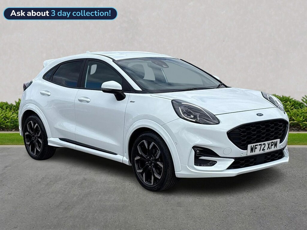 Ford Puma 1.0T Ecoboost Mhev St-line X Suv Hybrid White