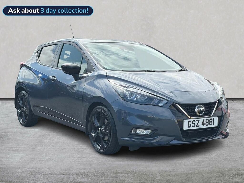 Nissan Micra 1.0 Ig-t N-sport Hatchback Xtron Euro 6 Grey