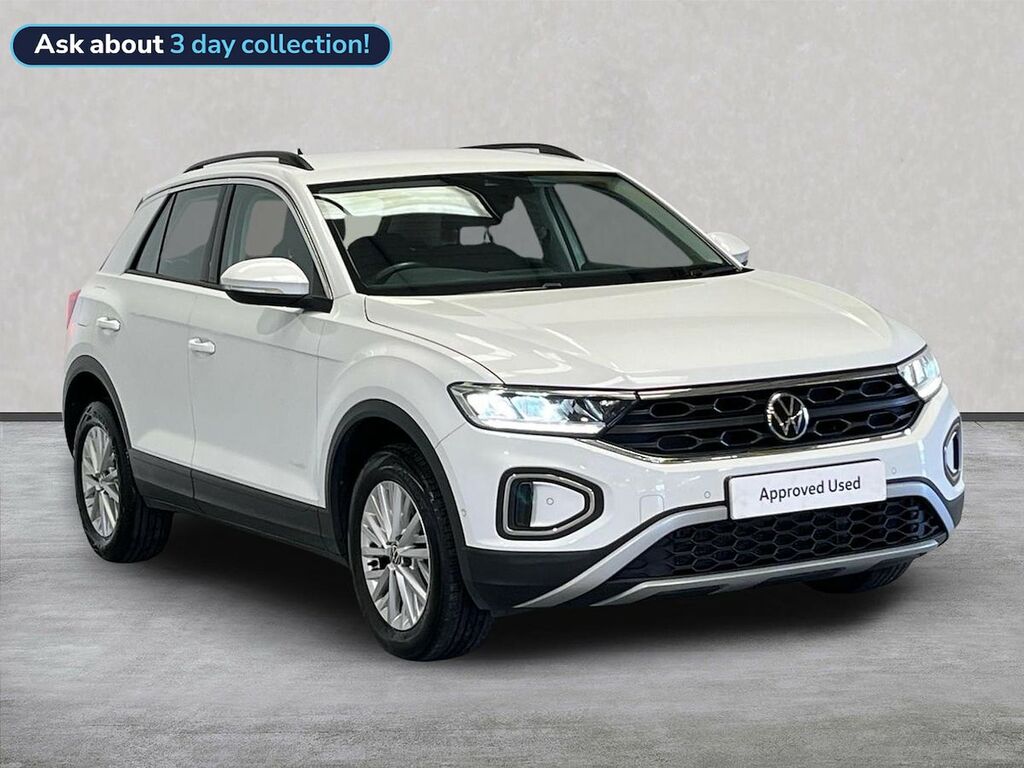 Volkswagen T-Roc 1.0 Tsi Life Suv Euro 6 Ss 1 White