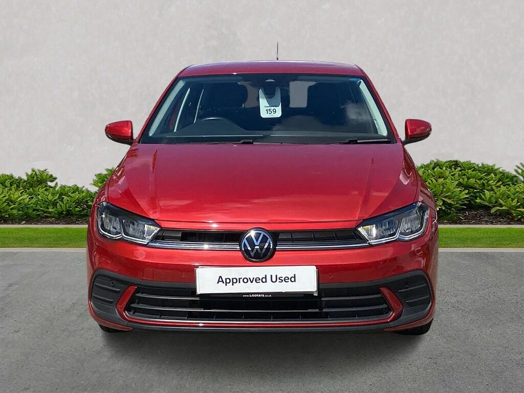 Volkswagen Polo 1.0 Tsi Life Hatchback Dsg Euro 6 Ss LA22UYK Red #4