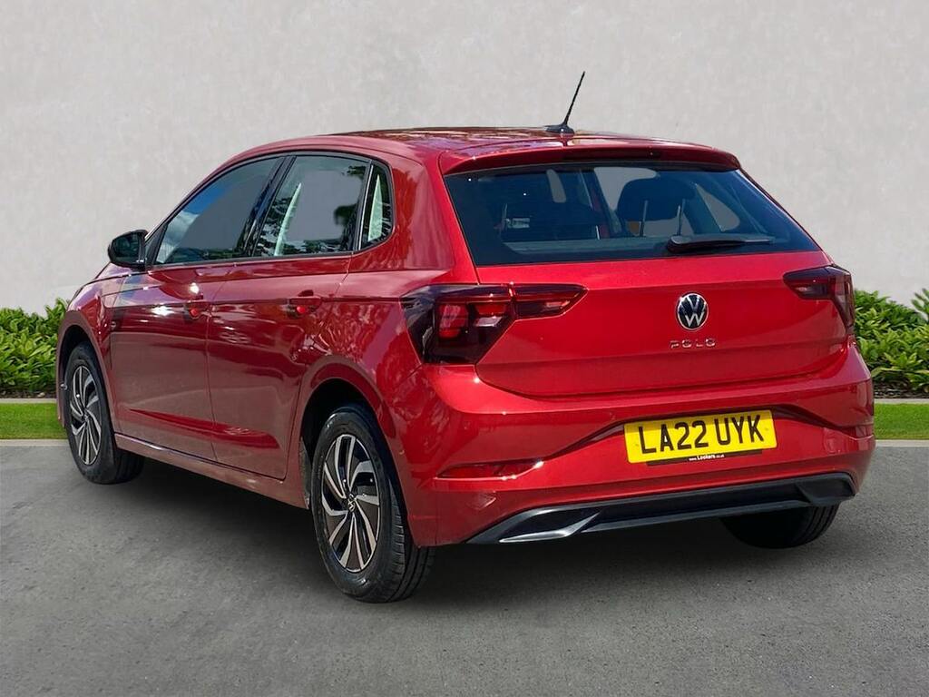 Volkswagen Polo 1.0 Tsi Life Hatchback Dsg Euro 6 Ss Red