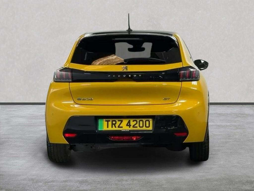 Peugeot e-208 50Kwh Gt Premium Hatchback 136 Yellow #4