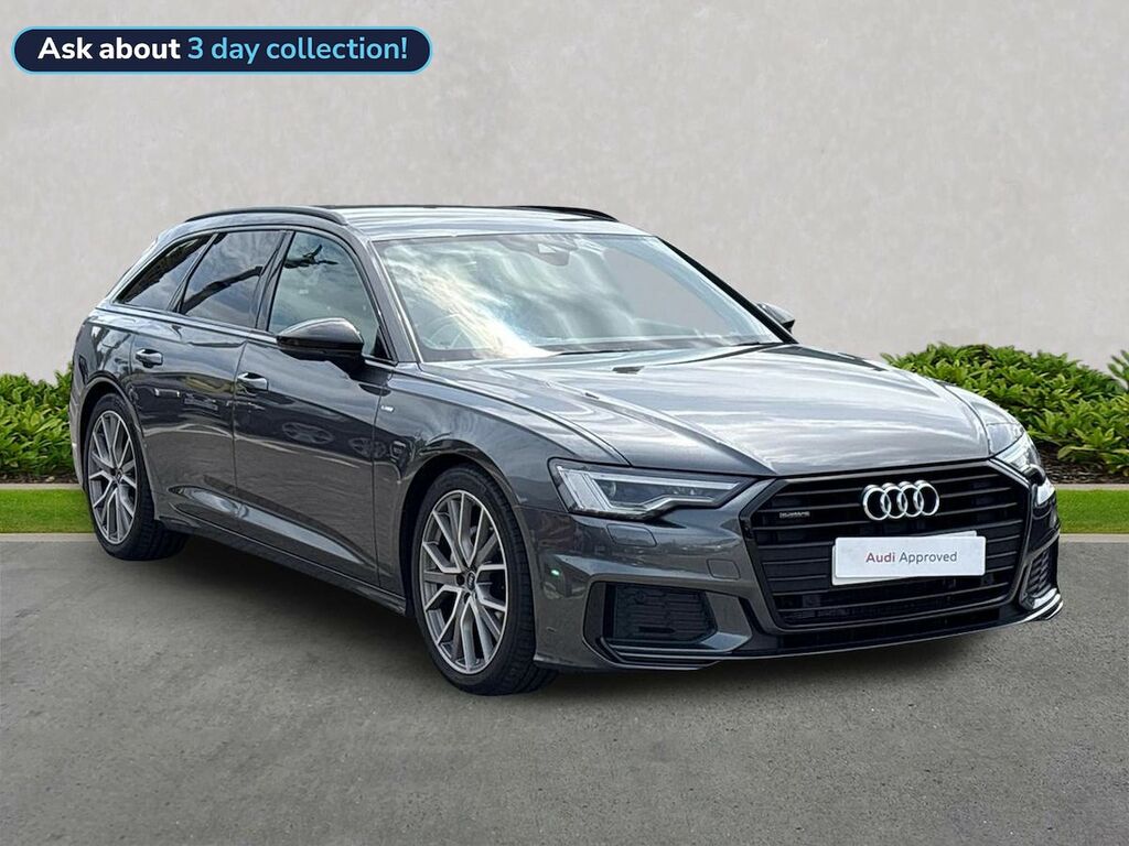 Audi A6 2.0 Tdi 40 Black Edition Estate S Troni Grey