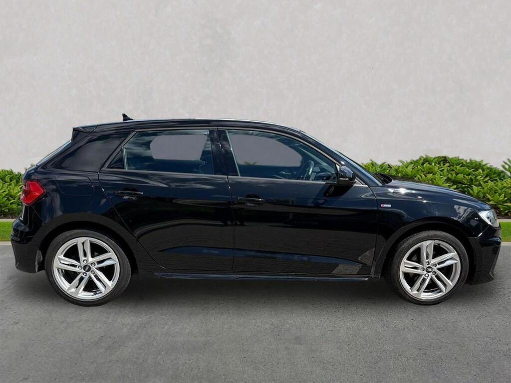 Audi A1 1.0 Tfsi 30 S Line Sportback S Tronic E NY21CHX Black #3