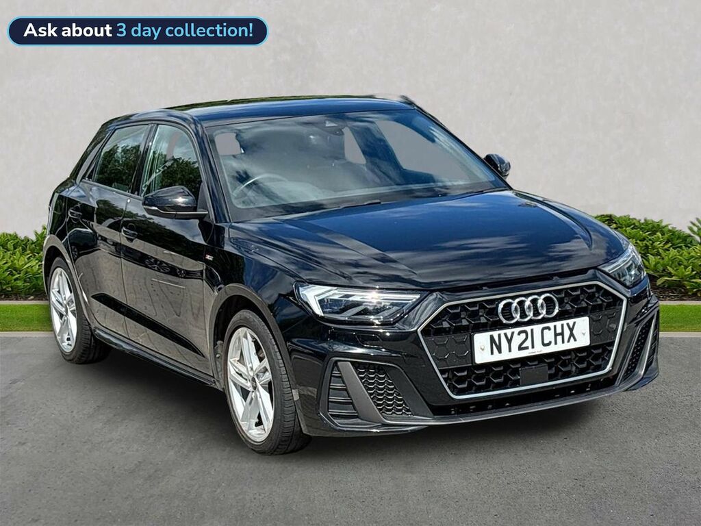 Audi A1 1.0 Tfsi 30 S Line Sportback S Tronic E Black