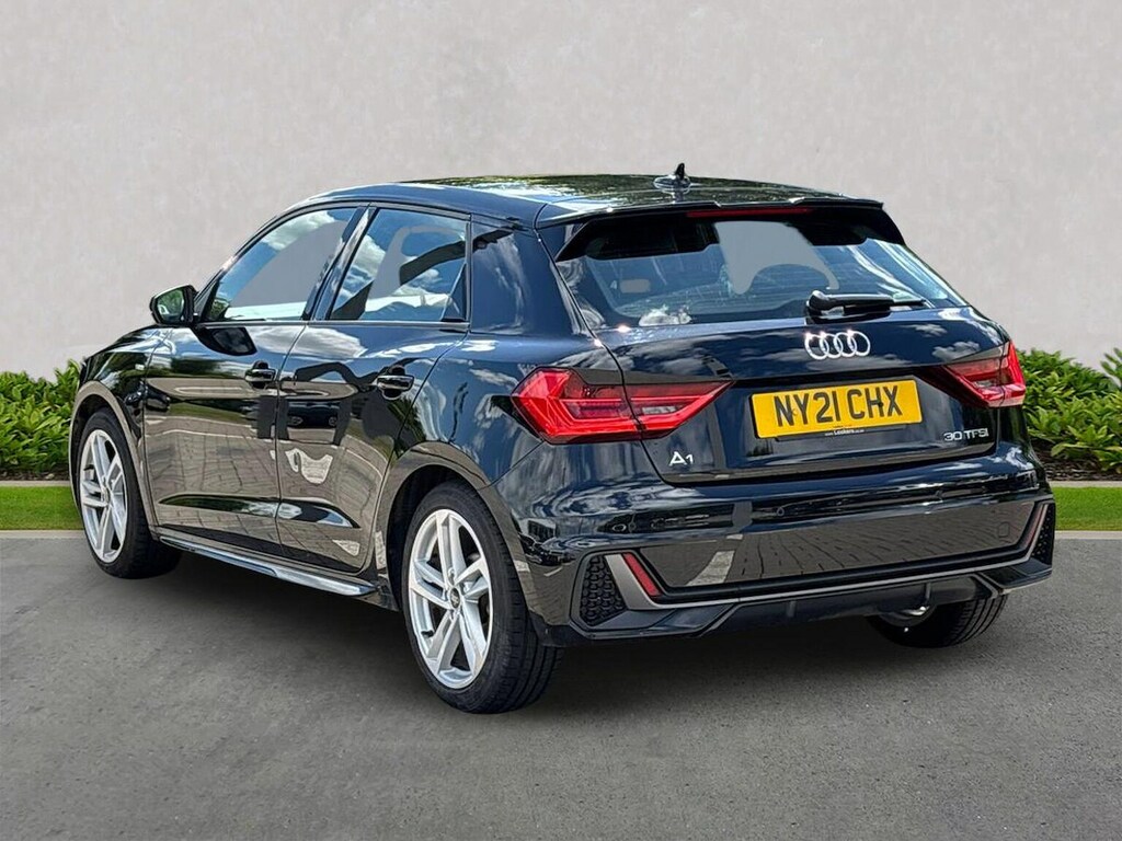 Audi A1 1.0 Tfsi 30 S Line Sportback S Tronic E NY21CHX Black #2