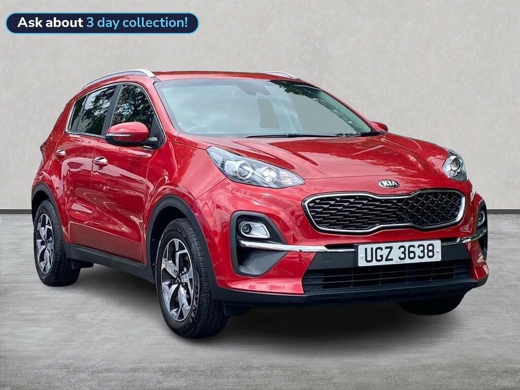 Kia Sportage 1.6 Crdi Mhev 2 Suv Hybrid Euro Red
