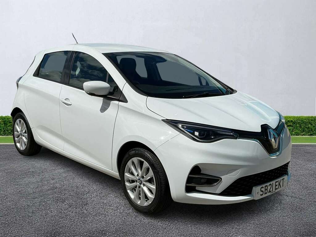 Renault Zoe 100Kw I Iconic R135 50Kwh Rapid Charge White