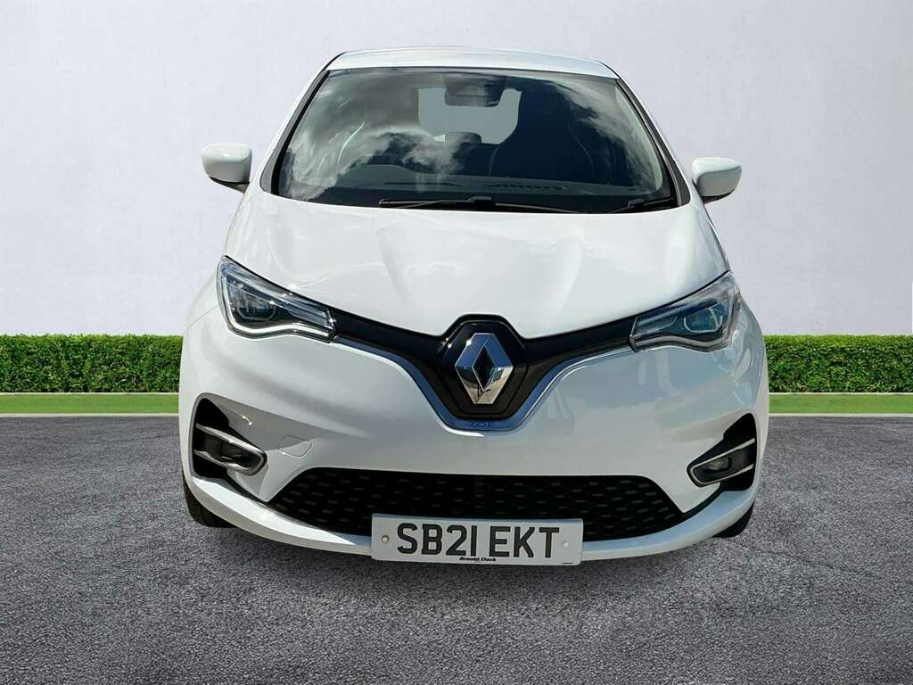 Renault Zoe 100Kw I Iconic R135 50Kwh Rapid Charge White #5