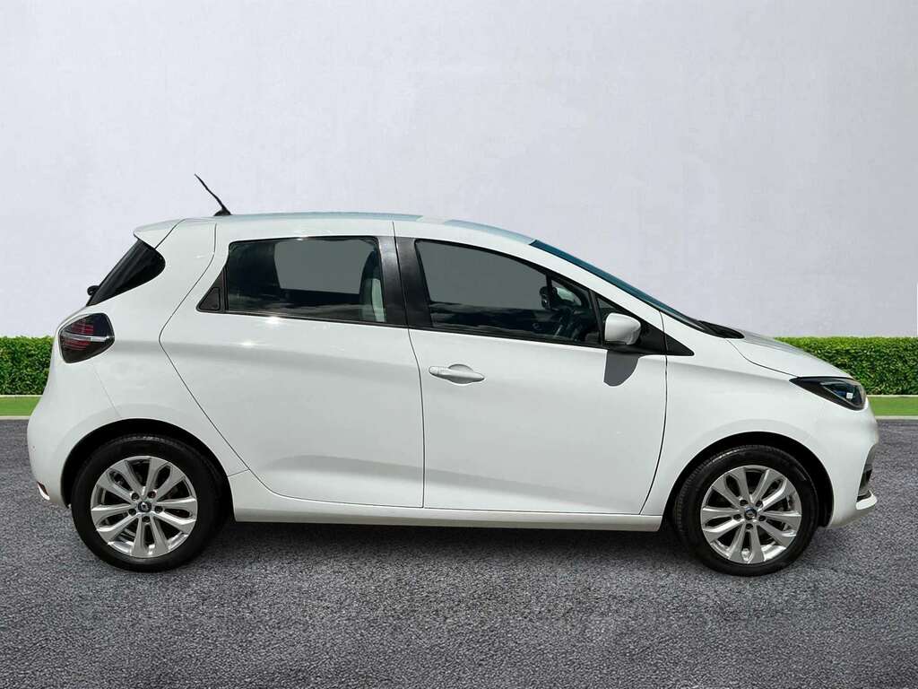 Renault Zoe 100Kw I Iconic R135 50Kwh Rapid Charge White #3