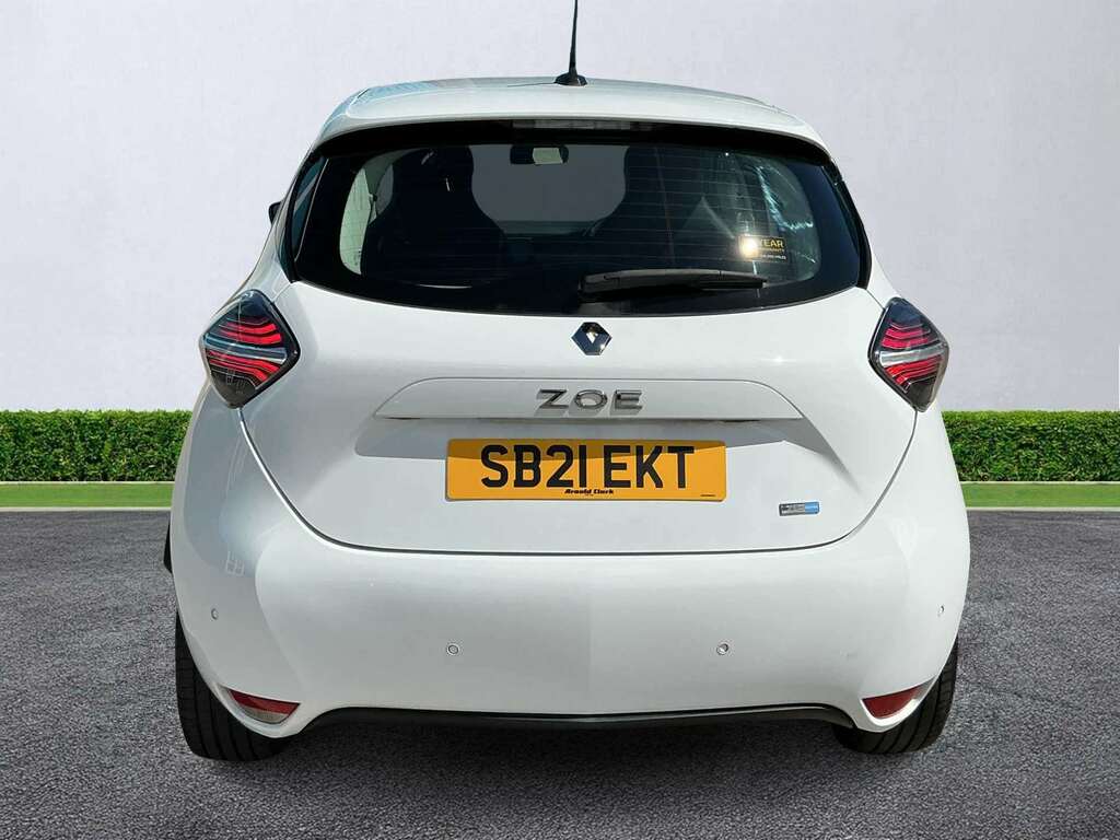 Renault Zoe 100Kw I Iconic R135 50Kwh Rapid Charge White #4