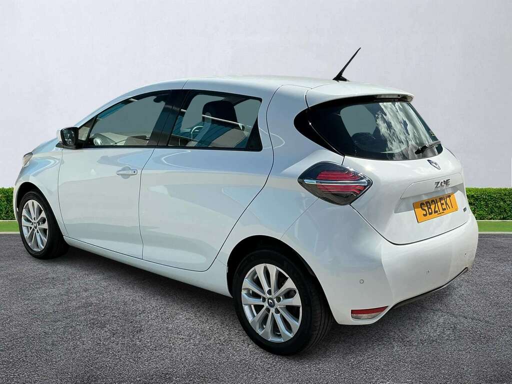 Renault Zoe 100Kw I Iconic R135 50Kwh Rapid Charge White #2