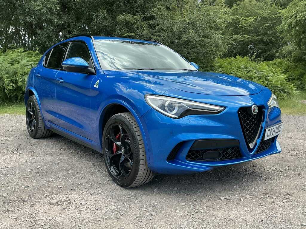 Alfa Romeo Stelvio 2.9 V6 Biturbo 510 Quadrifoglio Acc Blue