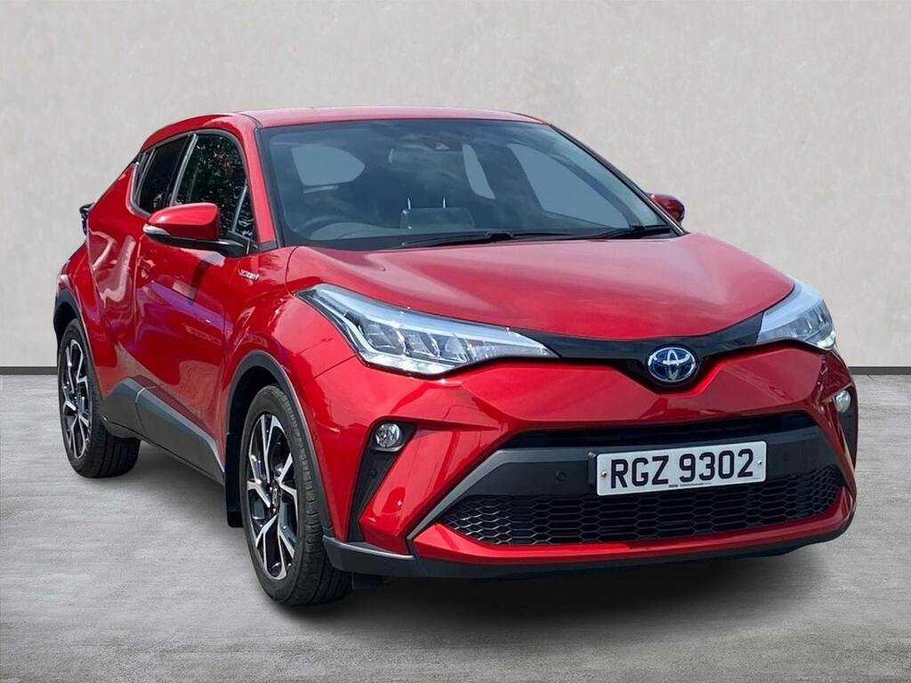 Toyota C-Hr 1.8 Vvt-h Design Suv Hybrid Cvt Euro 6 Red