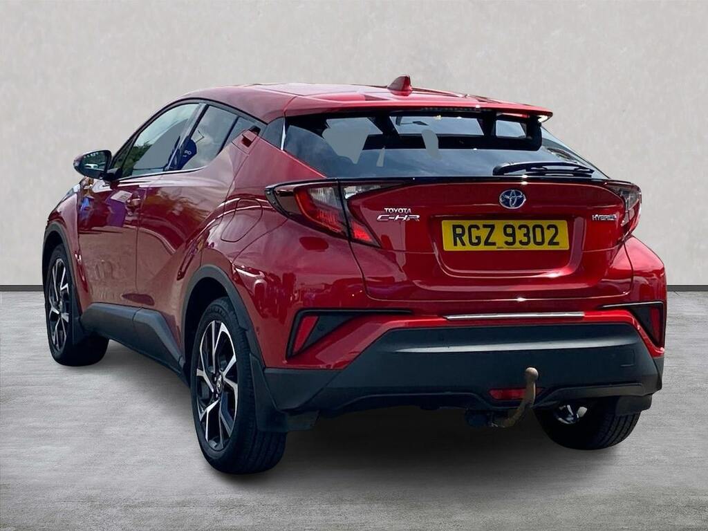 Toyota C-Hr 1.8 Vvt-h Design Suv Hybrid Cvt Euro 6 RGZ9302 Red #2