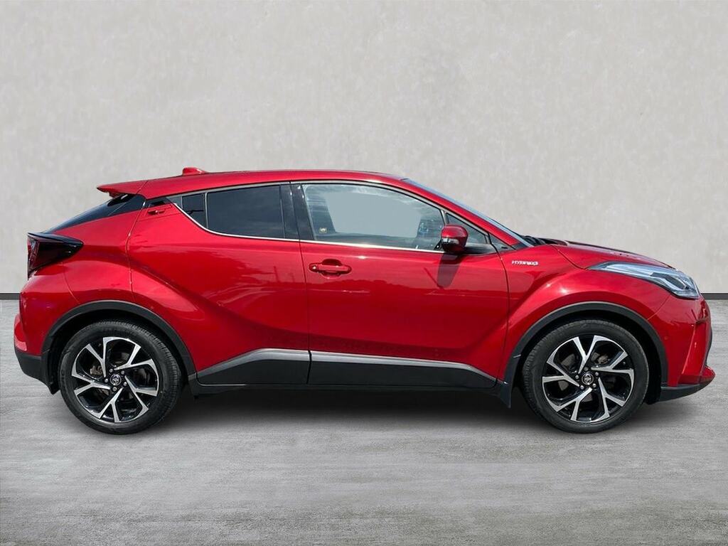 Toyota C-Hr 1.8 Vvt-h Design Suv Hybrid Cvt Euro 6 RGZ9302 Red #3