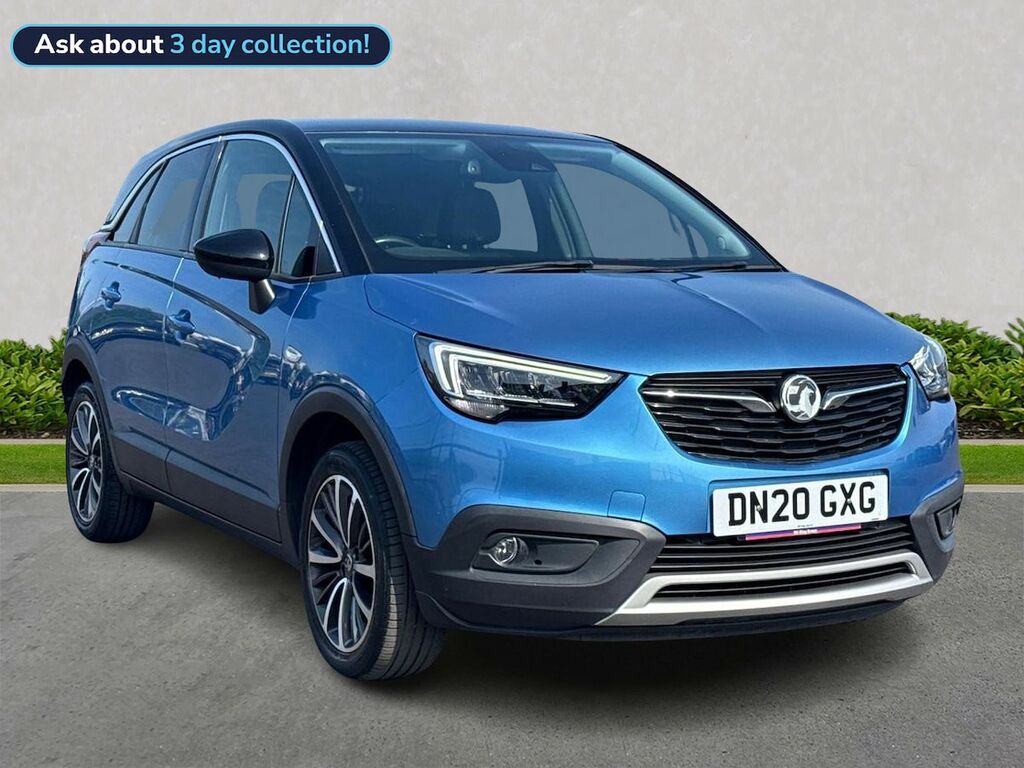 Vauxhall Crossland X 1.2 Turbo Gpf Elite Suv Euro 6 Blue