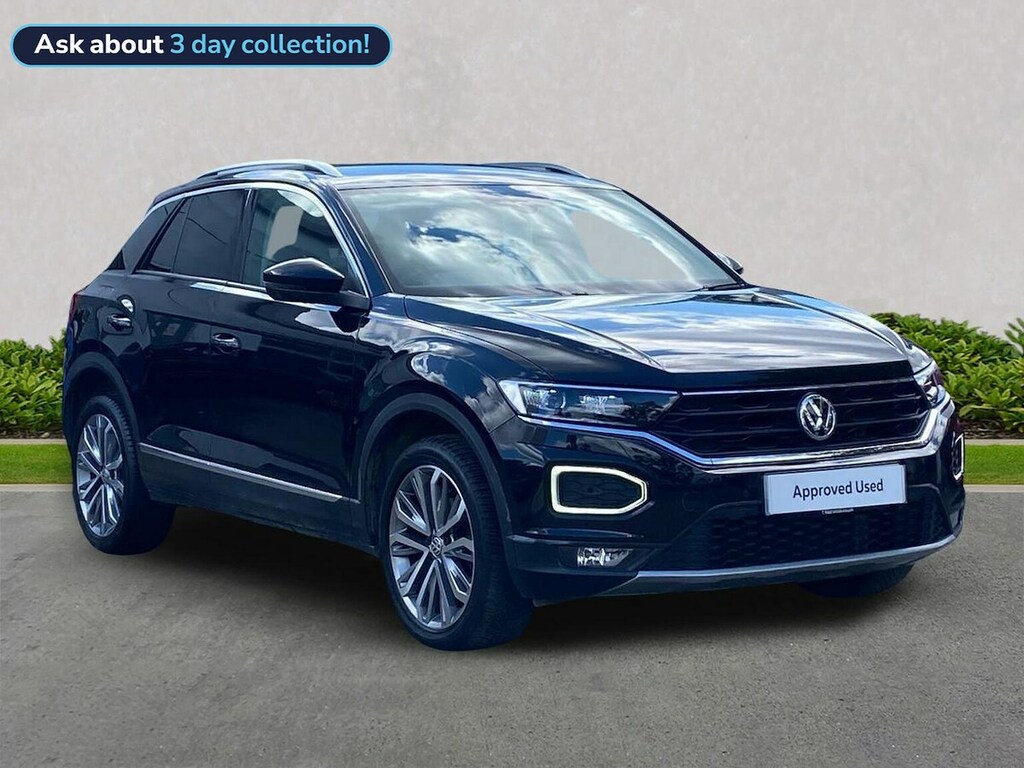 Volkswagen T-Roc 1.5 Tsi Gpf Evo Sel Suv Euro 6 Black