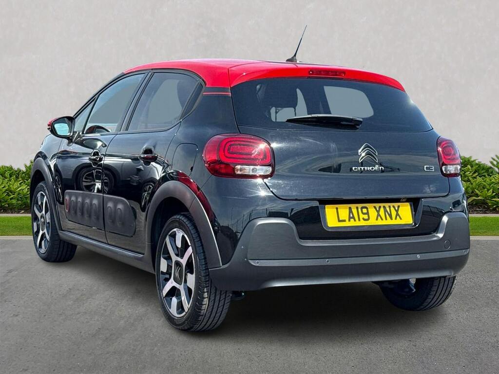 Citroen C3 1.2 Puretech Flair Nav Edition Hatchback Petro LA19XNX Black #2