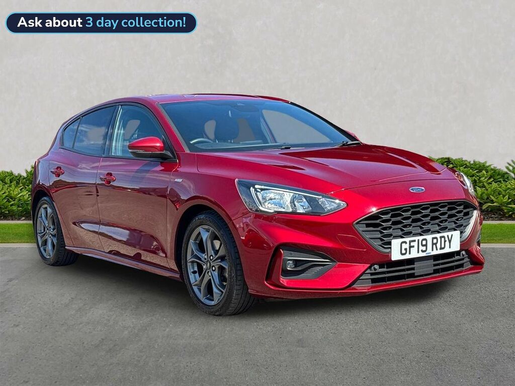 Ford Focus 1.0T Ecoboost St-line Hatchback Red