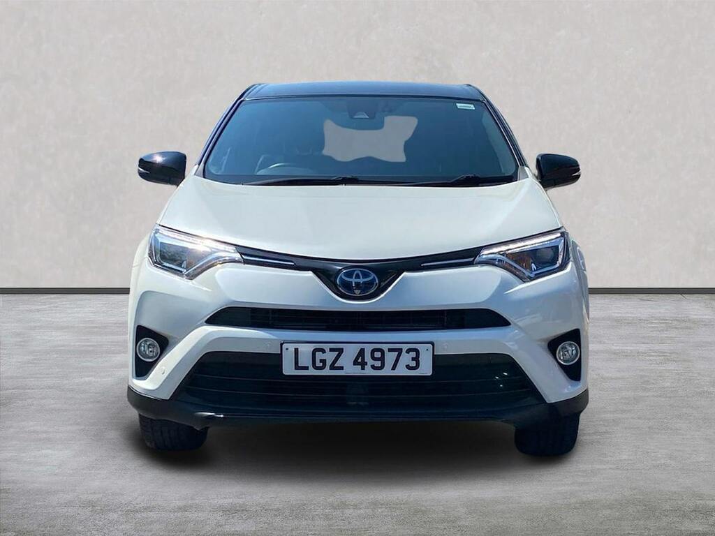 Toyota Rav 4 2.5 Vvt-h Excel Suv Hybrid Cvt 4Wd Euro LGZ4973 White #5