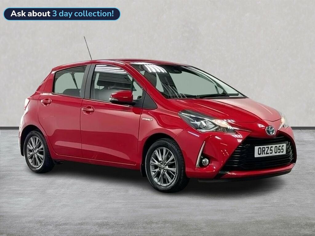 Toyota Yaris 1.5 Vvt-h Icon Hatchback Hybrid E-cvt E Red