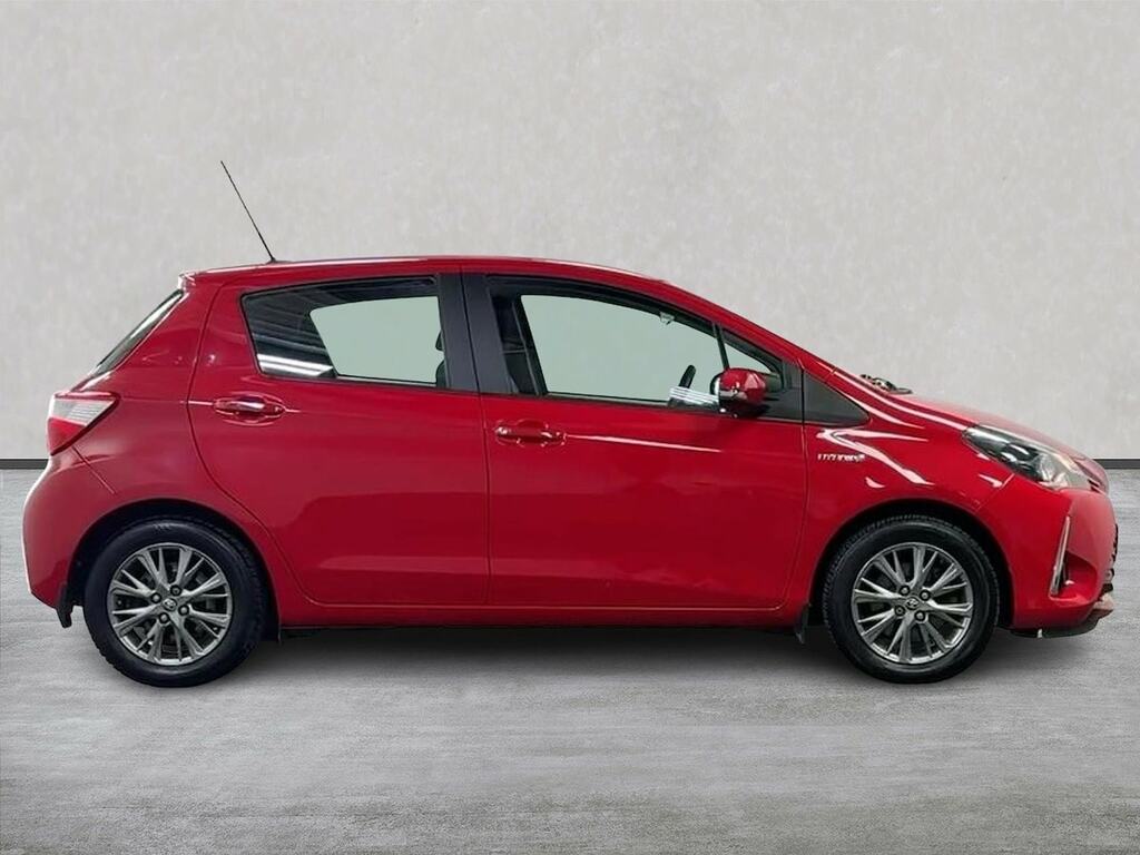 Toyota Yaris 1.5 Vvt-h Icon Hatchback Hybrid E-cvt E ORZ5055 Red #3