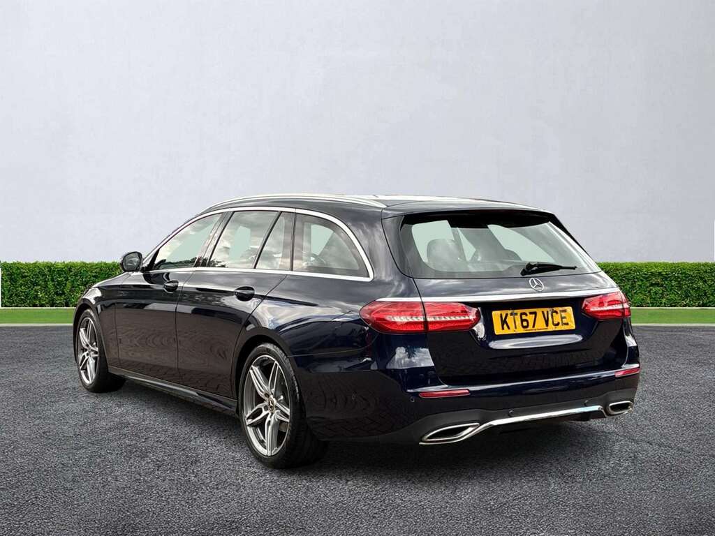 Mercedes-Benz E Class E220d Amg Line 9G-tronic Blue #2