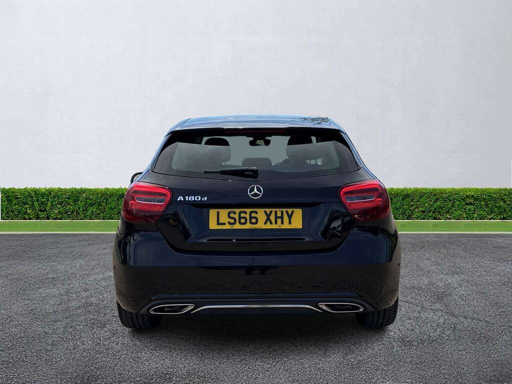 Mercedes-Benz A Class A180d Sport LS66XHY Black #4