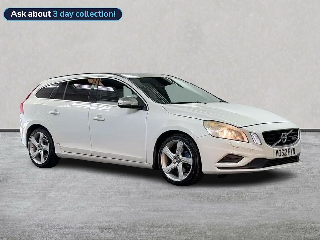 Volvo V60 1.6 D2 R-design Estate Euro 5 S White