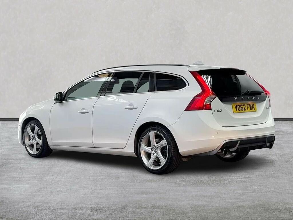 Volvo V60 1.6 D2 R-design Estate Euro 5 S White #2