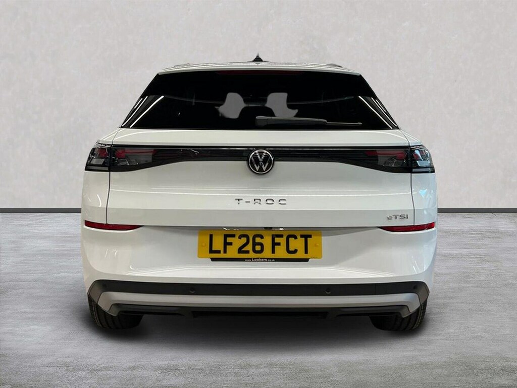 Volkswagen T-Roc 1.5 Etsi Mhev Life Suv Hybrid Dsg Euro LF26FCT White #4