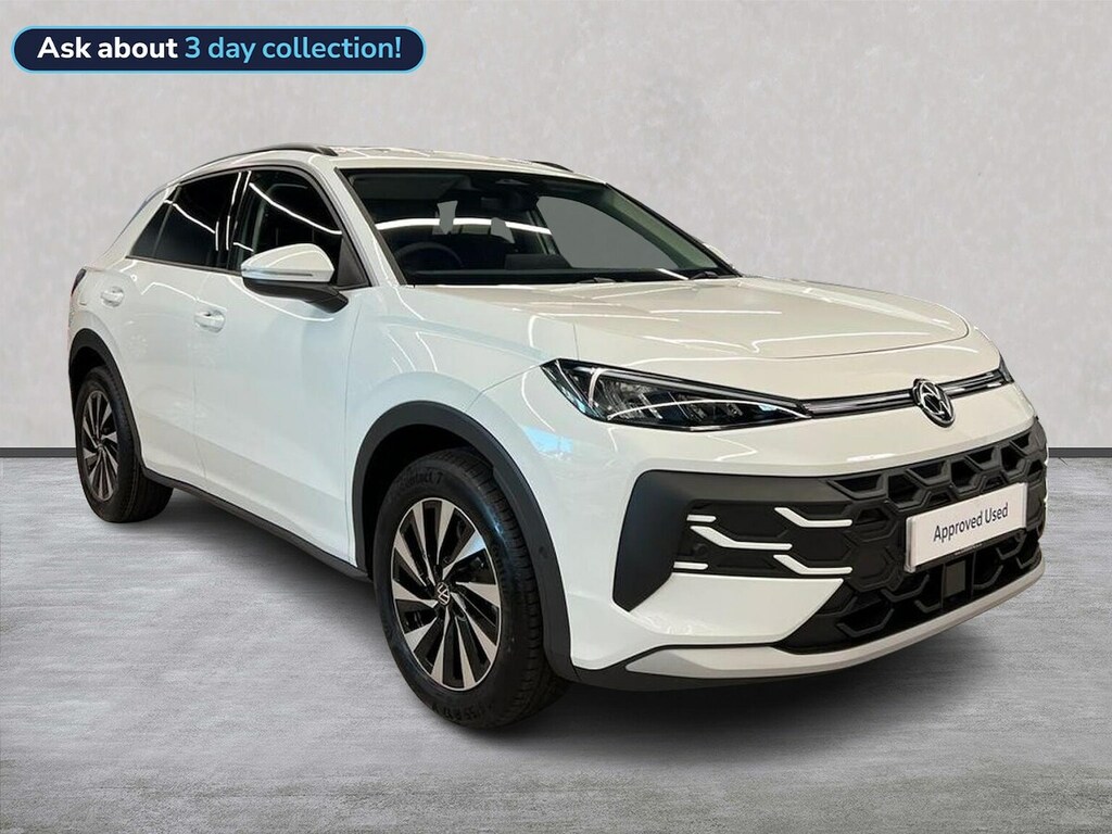 Volkswagen T-Roc 1.5 Etsi Mhev Life Suv Hybrid Dsg Euro White