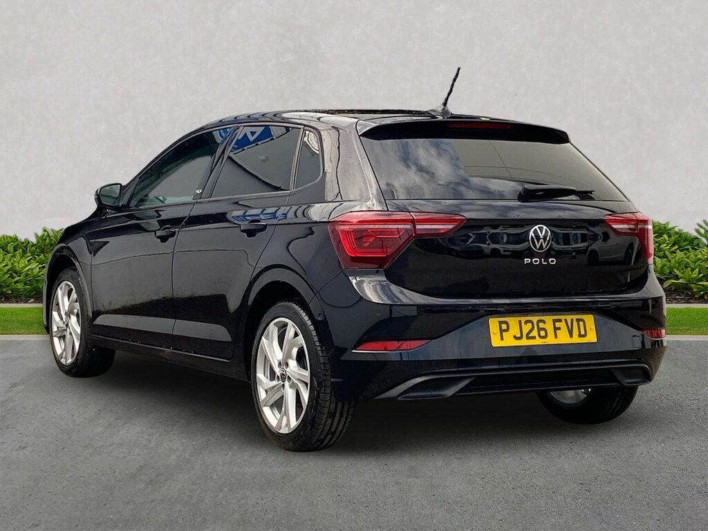 Volkswagen Polo 1.0 Tsi Edition 50 Hatchback Eur PJ26FVD Black #2