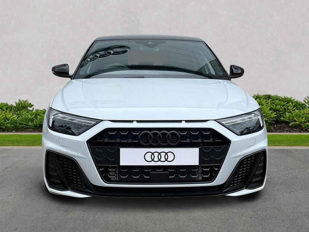 Audi A1 1.0 Tfsi 25 Black Edition Sportback S T SD26KXZ White #5