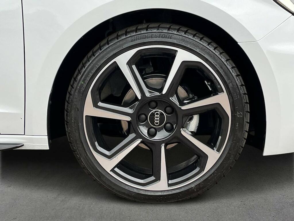 Audi A1 1.0 Tfsi 25 Black Edition Sportback S T SD26KXZ White #6