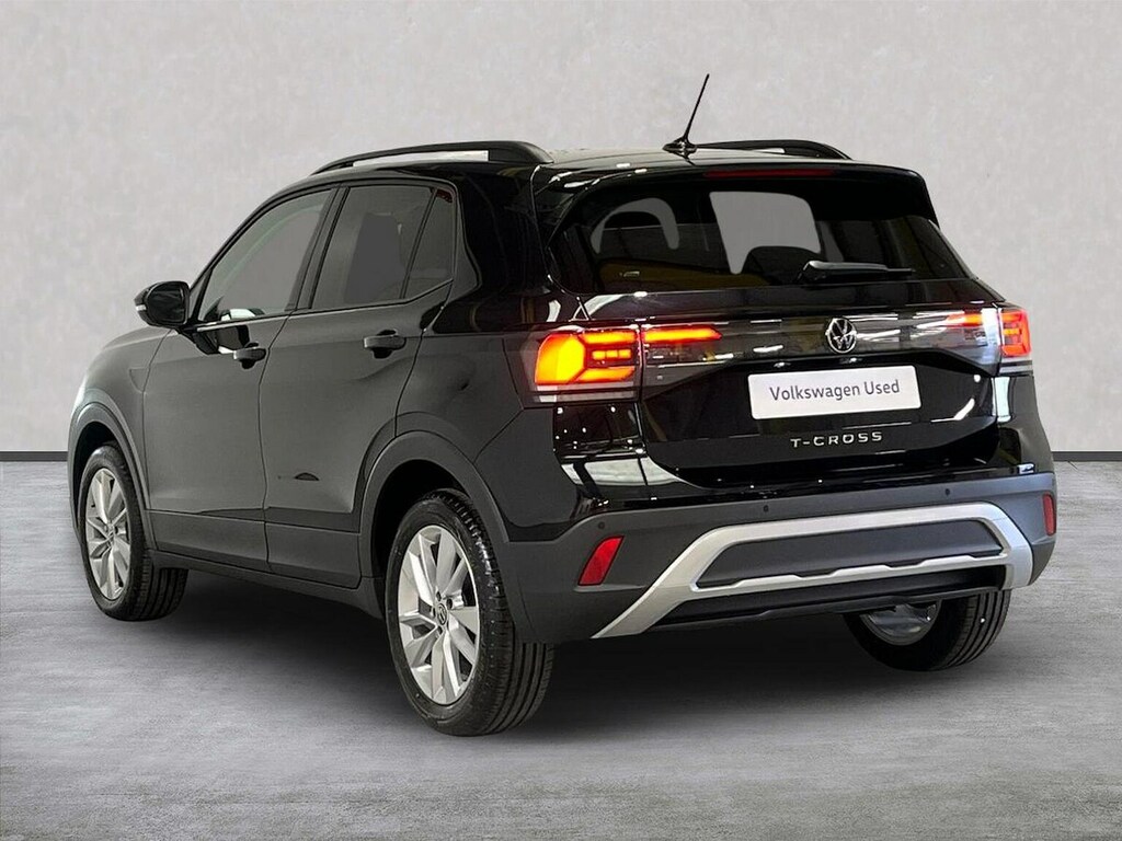 Volkswagen T-Cross 1.0 Tsi Match Suv Euro 6 Ss PJ26FYO Black #2