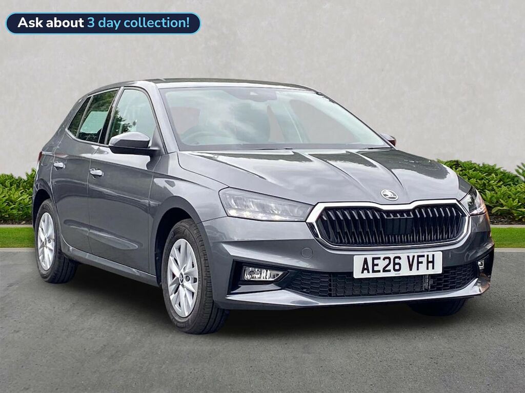 Skoda Fabia 1.0 Tsi Se Edition Hatchback Dsg Euro 6 Grey