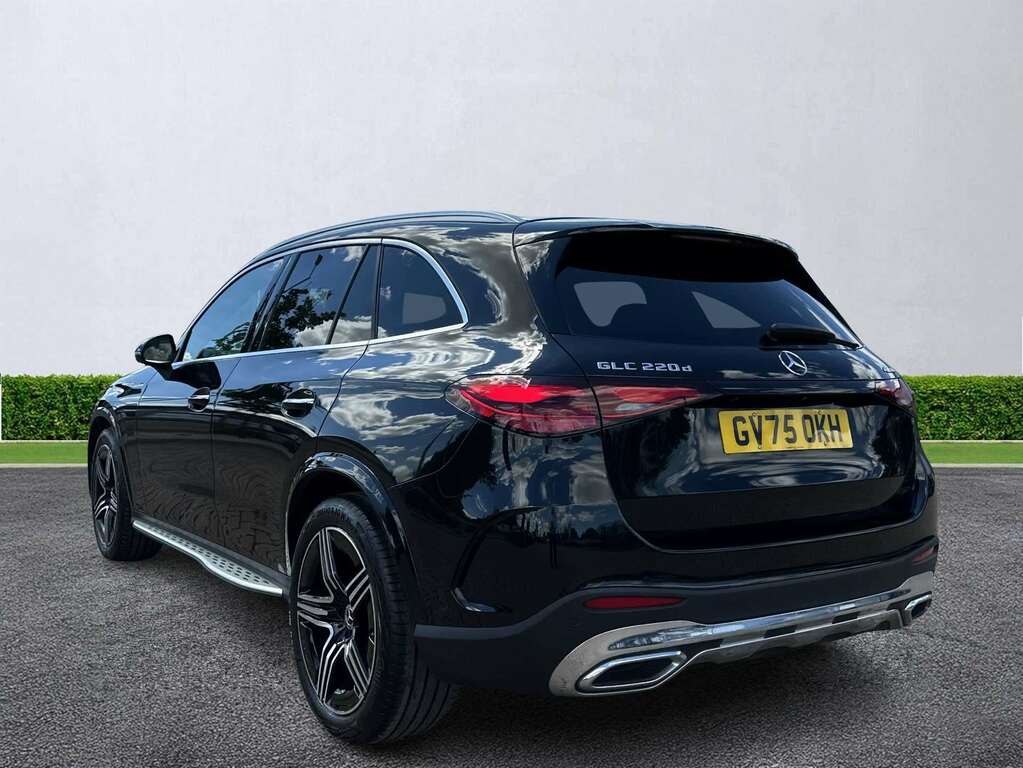 Mercedes-Benz GLC Class Glc 220D 4Matic Amg Line Prem Pan 9G-tronic GV75OKH Black #2