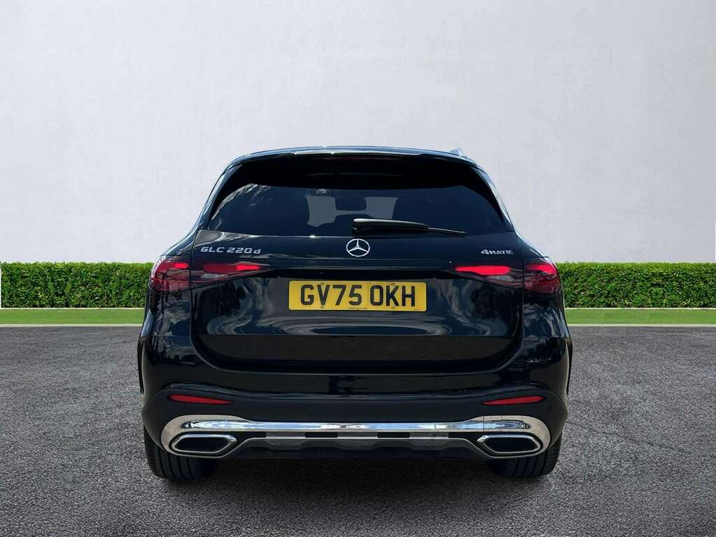 Mercedes-Benz GLC Class Glc 220D 4Matic Amg Line Prem Pan 9G-tronic GV75OKH Black #4