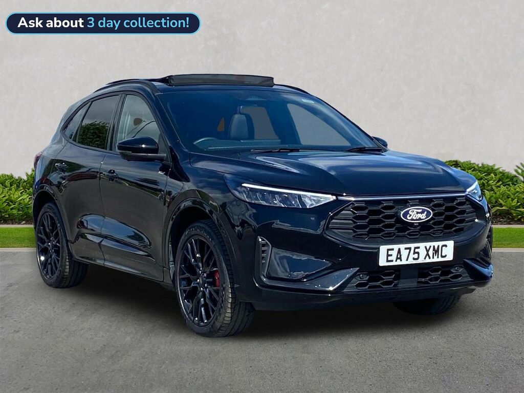 Ford Kuga 2.5 Phev St-line X Black Package Cvt Black
