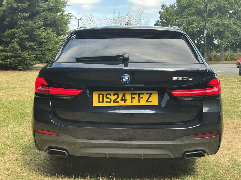 BMW 5 Series 530E M Sport DS24FFZ Black #4