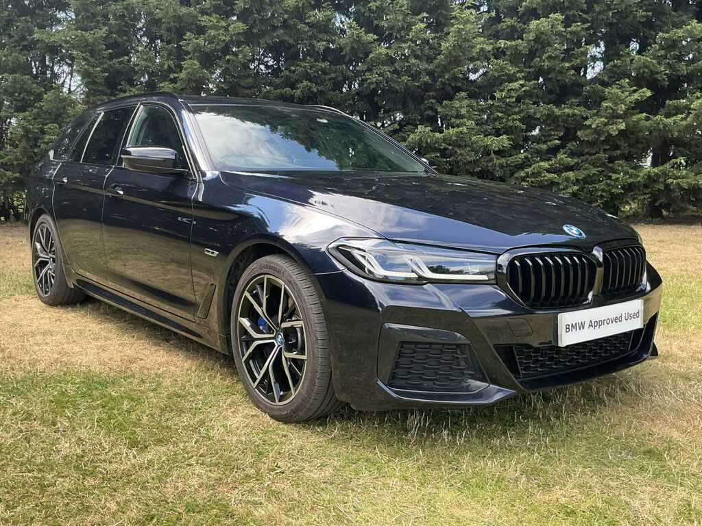 BMW 5 Series 530E M Sport Black